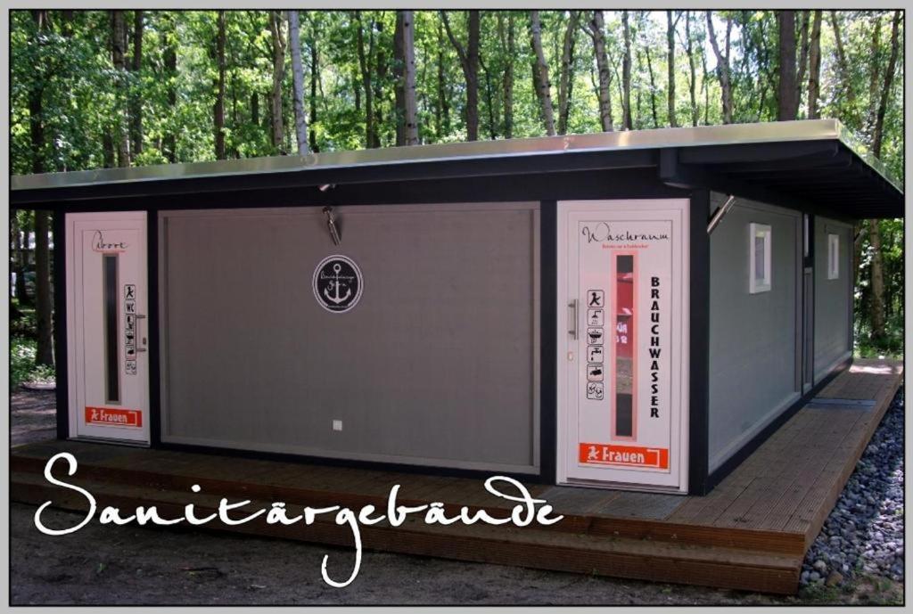 Baumzeltdorf Ostseebreeze Direkt Am Strand Dranske Exterior photo